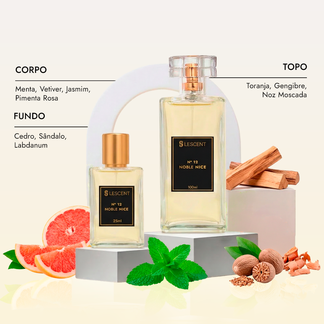 Kit Trilogia Essencial Masculina Nº 12 + Nº 13 + Nº 20 | 25ml